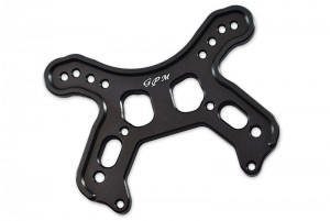 GPM MAY028 ALUMINUM FRONT SHOCK TOWER AR330377 ARRMA TYPHON 6S BLX - BLACK - MAY028-BK