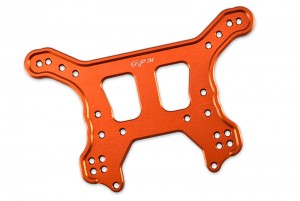 GPM MAY030 ALUMINUM REAR SHOCK TOWER AR330189 ARRMA TYPHON 6S BLX - ORANGE - MAY030-OR