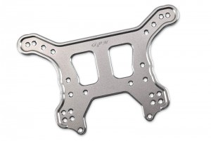 GPM MAY030 ALUMINUM REAR SHOCK TOWER AR330189 ARRMA TYPHON 6S BLX - SILVER - MAY030-S