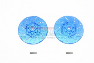 GPM TXMS010D+2MM ALUMINUM +2MM HEX BRAKE DISK 1/10 TRAXXAS MAXX MONSTER - BLUE - TXMS010D+2MM-B