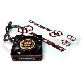 3RACING 3RAC-FAN11 Aluminium Case High Speed Cooling Fan 7.2V 40 x 40 x10mm Max.8.4V - 3RAC-FAN11