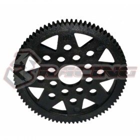 3RACING 3RAC-SG4880P  48 Pitch Spur Gear 80T (Plastic) - 3RAC-SG4880P