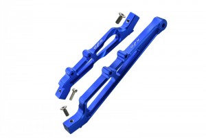 GPM MAF016FR ALUMINUM FRONT & REAR CHASSIS BRACE ARA320511 1/7 4WD LIMITLESS ALL-ROAD SPEED BASH ARA109011 - BLUE - MAF016FR-B