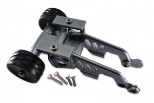 GPM MAT040R ALUMINUM REAR ADJUSTABLE WHEELIE ARRMA TYPHON / TALION 6S BLX Buggy - GUN SIVLER - MAT040R-GS