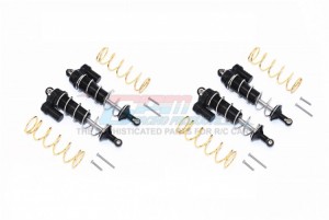 GPM TXMS125FRL/2 ALUMINUM FRONT & REAR L-SHAPE PIGGY BACK SPRING DAMPERS 125MM 1/10 4WD MAXX MONSTER TRUCK -89076 - TXMS125F/R/L2-BK-S