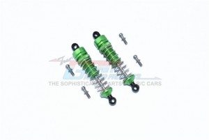 GPM TET359F/RA ALUMINUM FRONT/REAR SPRING DAMPERS 59MM For TRAXXAS TETON - TET359F/RA-G-S-BEBK
