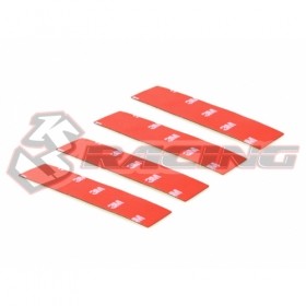 3RACING 3RAC-TE001 Super Strong Mounting Tape 100 x 25mm (4pcs) - 3RAC-TE001