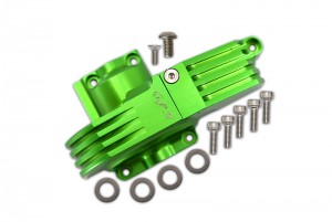 GPM TXMS038GC ALU MAIN GEAR COVER 1/10 RC TRAXXAS MAXX Monster / 1/8 MAXX SLASH 6S 102076-4 - GREEN - TXMS038GC-G