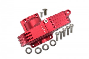 GPM TXMS038GC ALU MAIN GEAR COVER 1/10 RC TRAXXAS MAXX Monster / 1/8 MAXX SLASH 6S 102076-4 - RED - TXMS038GC-R