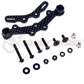 3RACING  SAK-MG33 Graphite Rear Shock Tower For MINI MG M-Chassis Car - SAK-MG33