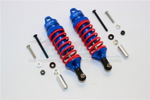 ALUMINUM FRONT/REAR ADJUSTABLE SPRING DAMPER TRAXXAS XO-01 - XO087F/R-B-R-BEBK