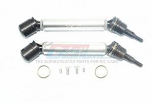 GPM MAB108FRS ALUMINIUM FRONT / REAR CVD DRIVE SHAFT 1/10 ARRMA BIG ROCK CREW CAB 4X4 - SILVER - MAB108FRS-S