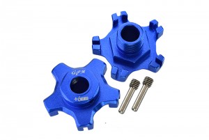 GPM MAI010+6MM ALUMINUM WHEEL HEX (+6MM) ARRMA INFRACTION LIMITLESS MOJAVE TYPHON SENTON - BLUE - MAI010+6MM-B