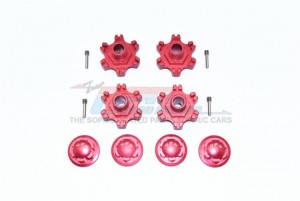 GPM MAF10A+6MM/2ALU WHEEL HEX +6MM WHEEL LOCK For ARRMA LIMITLESS / INFRACTION / MOJAVE / SENTON - ORANGE - MAF10A+6MM/2-R