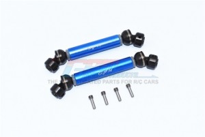 GPM CC2037SA STEEL ALUMINIUM FRONT AND REAR CVD DRIVE SHAFT 1/10 TAMIYA CC-02 - BLUE - CC2037SA-B