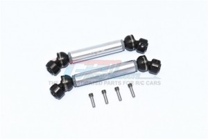 GPM CC2037SA STEEL ALUMINIUM FRONT AND REAR CVD DRIVE SHAFT 1/10 TAMIYA CC-02 - SILVER - CC2037SA-S