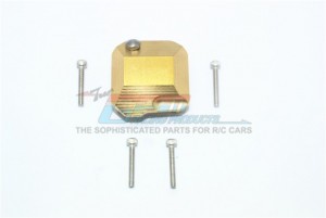 GPM SCX2012AX-OC BRASS FRONT / REAR GEARBOX COVER AXIAL RACING SCX10 II - SCX2012AX-OC