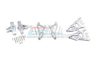 GPM RACING UDR2154A55 ALUMINUM FRONT UPPER&LOWER ARMS+KNUCKLE ARMS SET 1/7 UNLIMITED DESERT RACER PRO-SCALE 4X4-85076-4 - UDR2154A55-GS