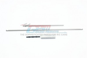 GPM RACING SUDR311FR STAINLESS STEEL FRONT+REAR SWAY BARS 1/7 UNLIMITED DESERT RACER PRO-SCALE 4X4-85076-4 - SUDR311FR-OC