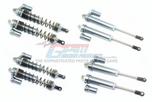 GPM RACING UDR35960FR/L ALUMINUM FRONT+REAR L-SHAPE PIGGY BACK DAMPER 1/7 UNLIMITED DESERT RACER PRO-SCALE 4X4-85076-4 - UDR35960FR/L-GS