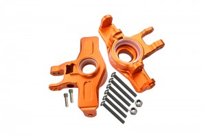 GPM RACING UDR021 ALUMINUM FRONT KNUCKLE ARMS 8552  TRAXXAS 1/7 UNLIMITED DESERT RACER PRO-SCALE 4X4-85076-4 - ORANGE - UDR021-OR