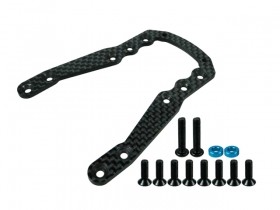 3RACING  FF03-13/WO Graphite Rear Upper Deck  For TAMIYA FF03 - FF03-13/WO