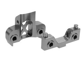 3RACING MRX4-28/TI Rear Lower Suspension Mount - 6.5mm  MUGEN SEIKI MRX-4 - MRX4-28/TI