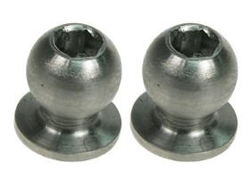 3RACING MRX4-29 64 Titanium 7mm Ball - Rear Hub MUGEN SEIKI MRX-4 - MRX4-29