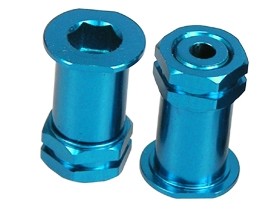 3RACING  GB-24/LB Aluminum Front Wheel Adaptor 10mm For GB-01 - GB-24/LB