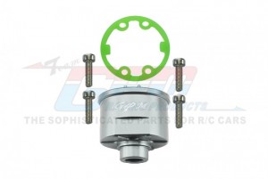 GPM ER011 ALUMINIUM FRONT / REAR DIFFERENTIAL CARRIER TRAXXAS E-REVO - Silver - ER011-S