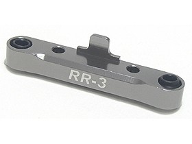 3RACING   MIF-028/TI Rear Suspension Holder (3 Degree) For Mini Inferno - MIF-028/TI
