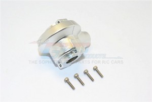 ALUMINIUM FRONT/REAR DIFF HOUSING TRAXXAS E-REVO - Silver - ER012-S