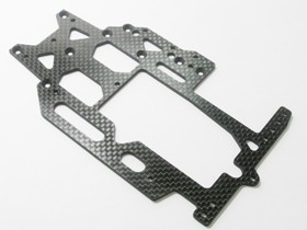 3RACING  V3R-029 Graphite Radio Tray KYOSHO V ONE RRR - V3R-029