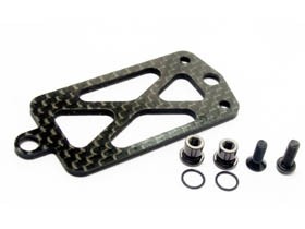 3RACING  V3R-043 Graphite Receiver Plate KYOSHO V ONE RRR - V3R-043