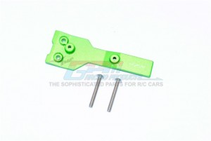 GPM TXMS016R ALUMINUM REAR CHASSIS LINK PROTECTOR 1/10 TRAXXAS 4WD MAXX MONSTER TRUCK 89076 - GREEN - TXMS016R-G