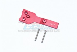 GPM TXMS016R ALUMINUM REAR CHASSIS LINK PROTECTOR 1/10 TRAXXAS 4WD MAXX MONSTER TRUCK 89076 - RED - TXMS016R-R