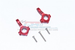GPM CC2021 ALUMINUM FRONT KNUCKLE ARMS TAMIYA CC-02 CHASSIS - RED - CC2021-R