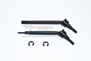 GPM CC2237FS-BK HARDEN STEEL #45 FRONT CVD DRIVE SHAFT TAMIYA CC-02 CHASSIS - CC2237FS-BK