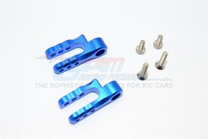 ALUMINIUM STEERING SERVO HOLDER  TRAXXAS E-REVO - Blue - ER024-B