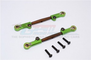 GPM RACING BMT057A/ST SPRING STEEL REAR ADJUSTABLE TIE ROD WITH ALLOY ENDS(4MM ANTI CROSS-THREAD, TO EXTEND 78MM-85MM HPI RACING BULLET NITRO 3.0 - BMT057A/ST-OC-BEG