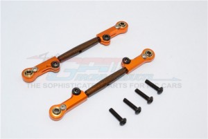 GPM RACING BMT057A/ST SPRING STEEL REAR ADJUSTABLE TIE ROD WITH ALLOY ENDS(4MM ANTI CROSS-THREAD, TO EXTEND 78MM-85MM HPI RACING BULLET NITRO 3.0 - BMT057A/ST-OC-BEGD