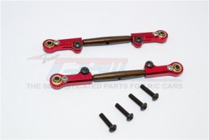 GPM RACING BMT057A/ST SPRING STEEL REAR ADJUSTABLE TIE ROD WITH ALLOY ENDS(4MM ANTI CROSS-THREAD, TO EXTEND 78MM-85MM HPI RACING BULLET NITRO 3.0 - BMT057A/ST-OC-BER