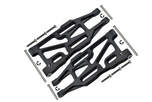 GPM RACING BMT055 ALLOY FRONT SUSPENSION ARM  HPI RACING BULLET NITRO 3.0 - BLACK - BMT055-BK