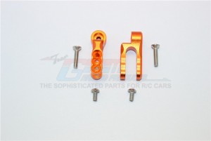 ALUMINIUM STEERING SERVO HOLDER  TRAXXAS E-REVO - Orange - ER024-OR