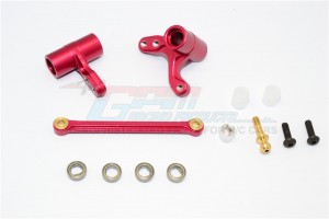 GPM RACING BMT048 ALLOY STEERING ASSEMBLY WITH BEARINGS HPI RACING BULLET NITRO 3.0 - RED - BMT048-R