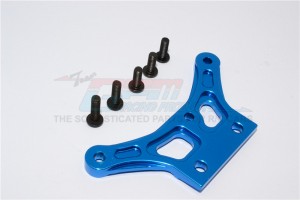 GPM RACING BMT015 ALLOY FRONT GEAR BOX PLATE BULLET NITRO 3.0 - BLUE - BMT015-B