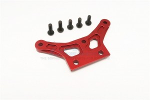 GPM RACING BMT015 ALLOY FRONT GEAR BOX PLATE BULLET NITRO 3.0 - RED - BMT015-R