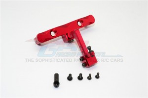 GPM RACING SCX333R ALLOY ADJUSTABLE TOW HITCH AXIAL SCX-10 - RED - SCX333R-R