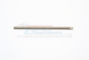 GPM TXM025/2WD-OC TITANIUM CENTER SHAFT - 1PC (ORIGINAL SIZE FOR 2WD)  XMODS RADIO SHACK - TXM025/2WD-OC