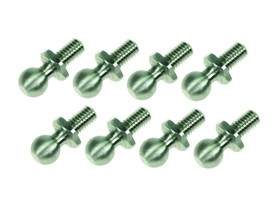 3RACING  TA05-07/H 64 Ti 4.75mm Ball Connector Set   For TA-05 IFS TA05-R - TA05-07/H